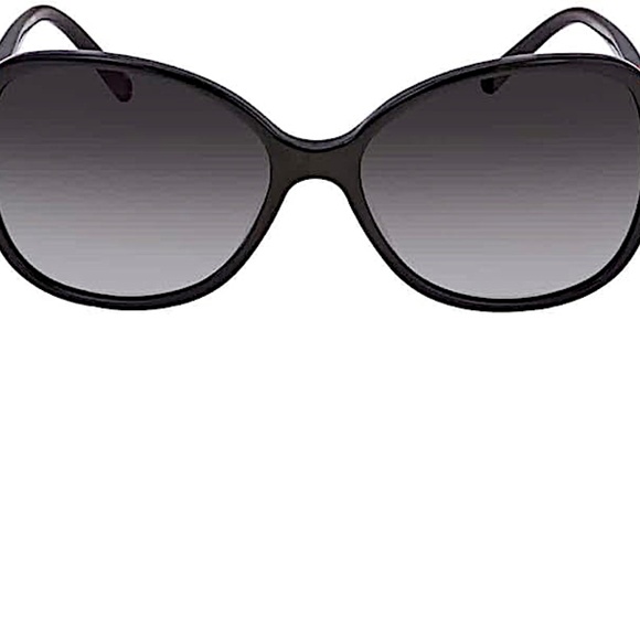 BURBERRY BE 4197 30018G Black Plastic Square Sunglasses Grey Gradient Lens - Picture 3 of 4